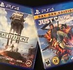 Lot of two PS4 video <a href=